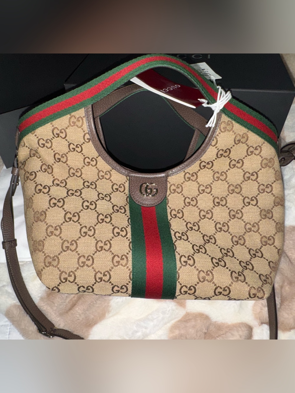 AUTHENTIC Gucci Giglio small tote bag - Picture 3 of 9